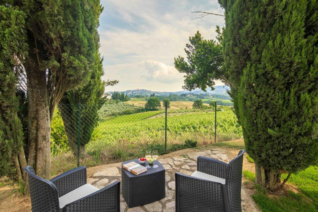 Podere La Quercia San Gimignano Buitenkant foto